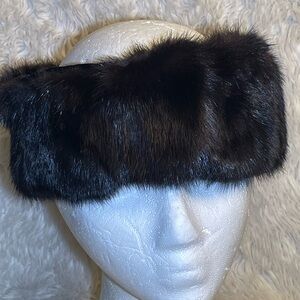 Brown Faux Fur women’s Headband